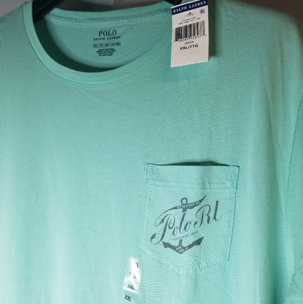 Ralph Lauren Polo Sailing Pocket Tshirt size 3XL T - Picture 1 of 5